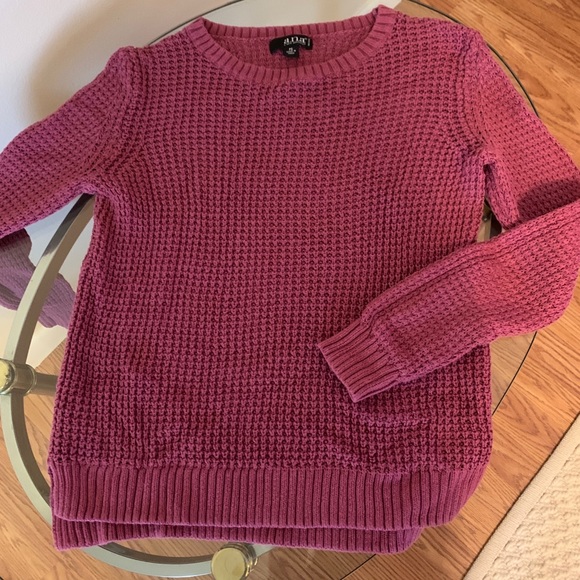 Maroon Knit Sweater - Picture 1 of 3